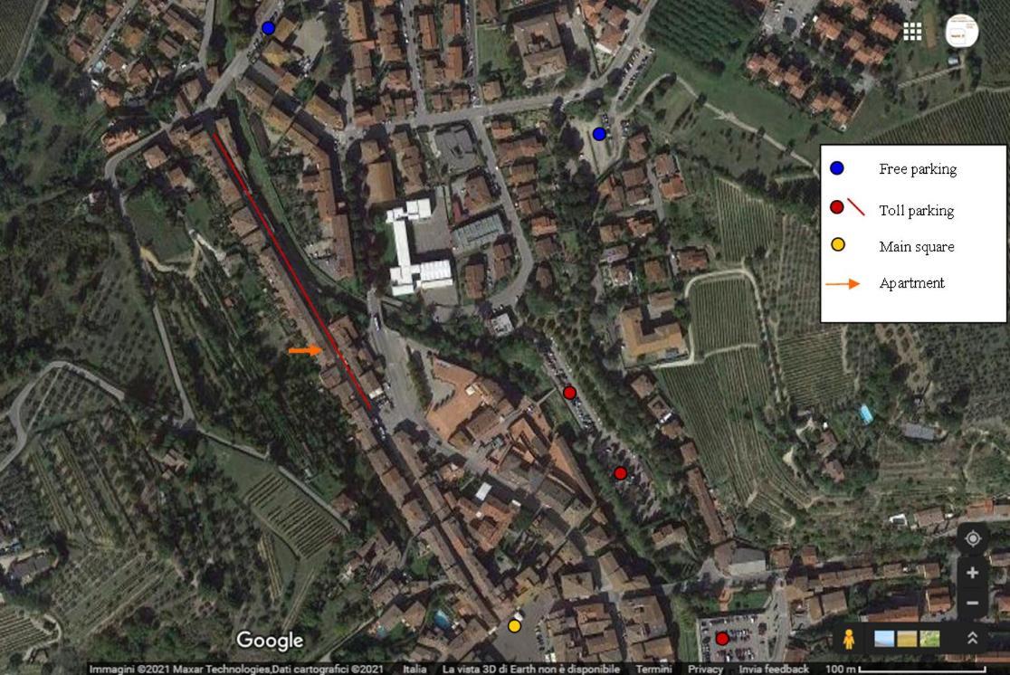 Appartement Le Petit à Greve in Chianti Extérieur photo